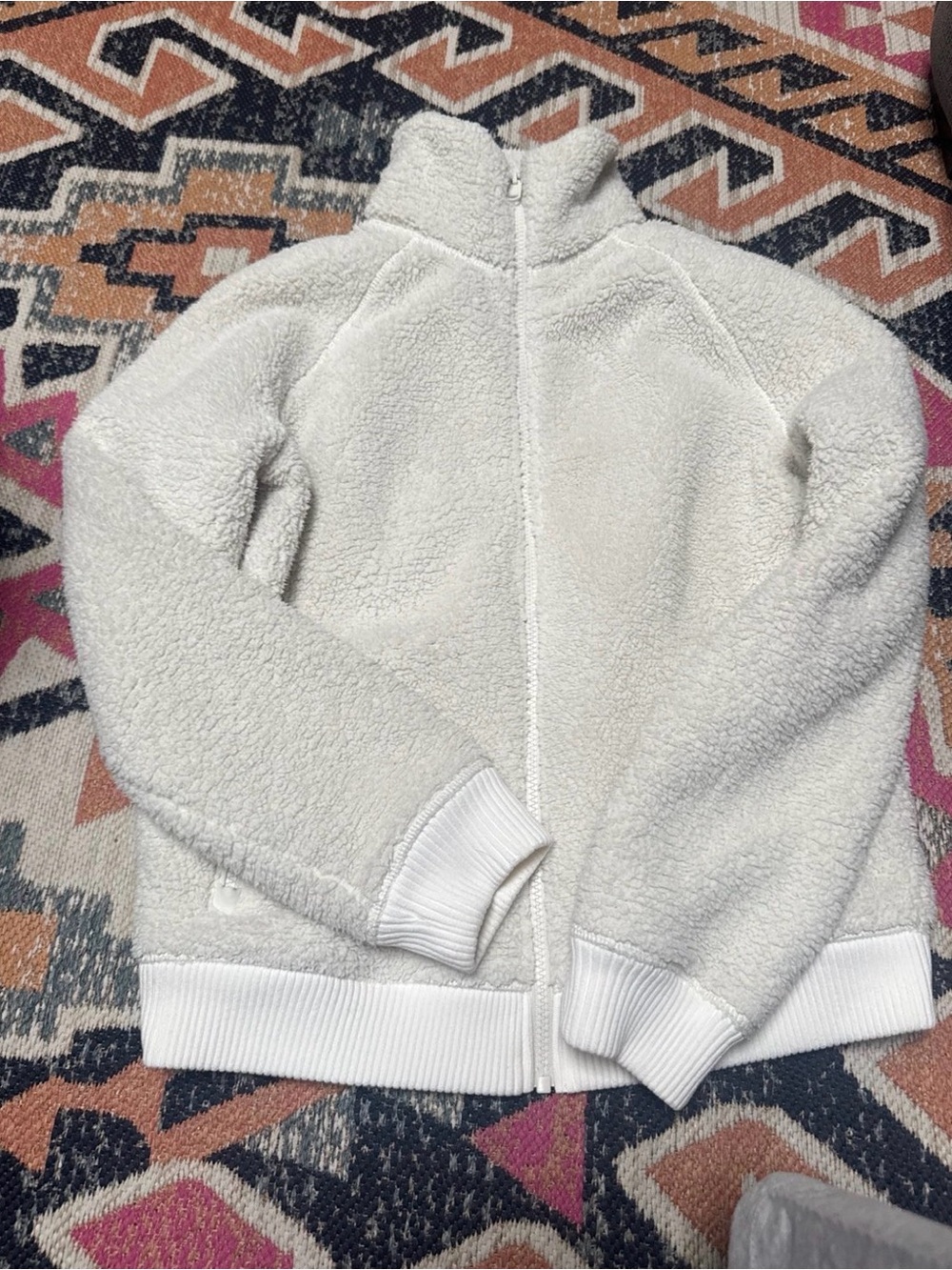 Athleta Sherpa Zip-Up Jacket